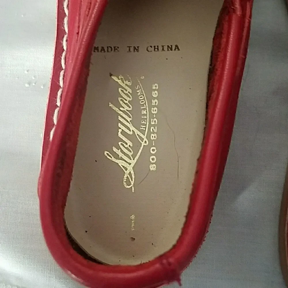 Storybook heirloom shoes